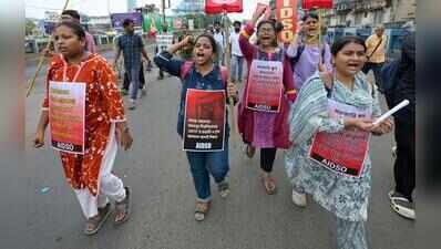 Left unions rally in Kol, demand action over JU violence