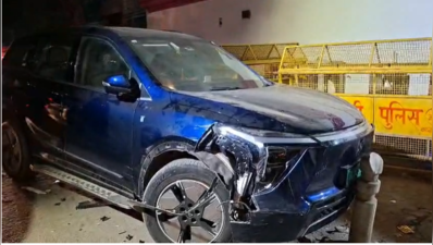 Wife dead, husband hurt after SUV hits them