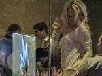 Pamela Anderson gives drunken lap dance