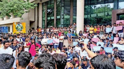 ‘System needs to take a pause’: Protest erupts at IIT Delhi days after student’s death