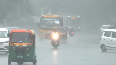 Heavy rain lashes Delhi-NCR; Gurgaon shifts offices, schools to WFH mode