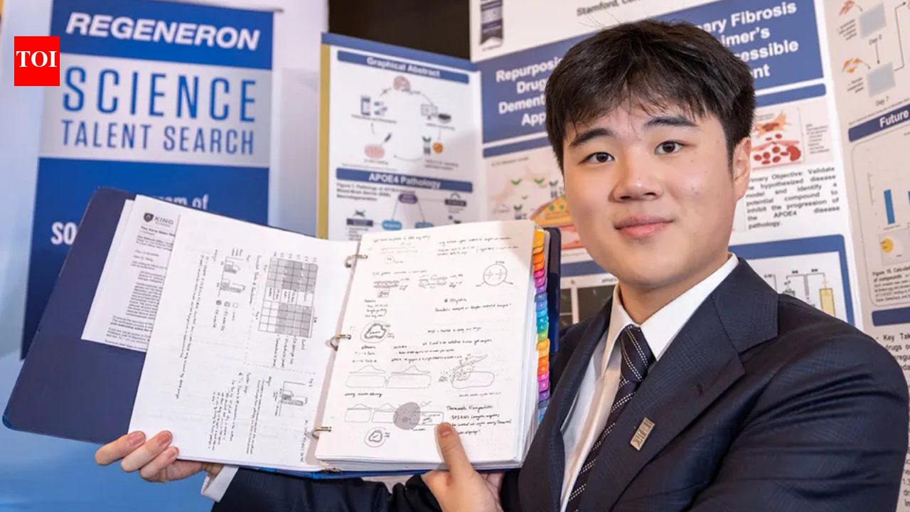 17-year-old Leon Wang finds 2 FDA-approved drugs that reduced Alzheimer’s-linked cell damage