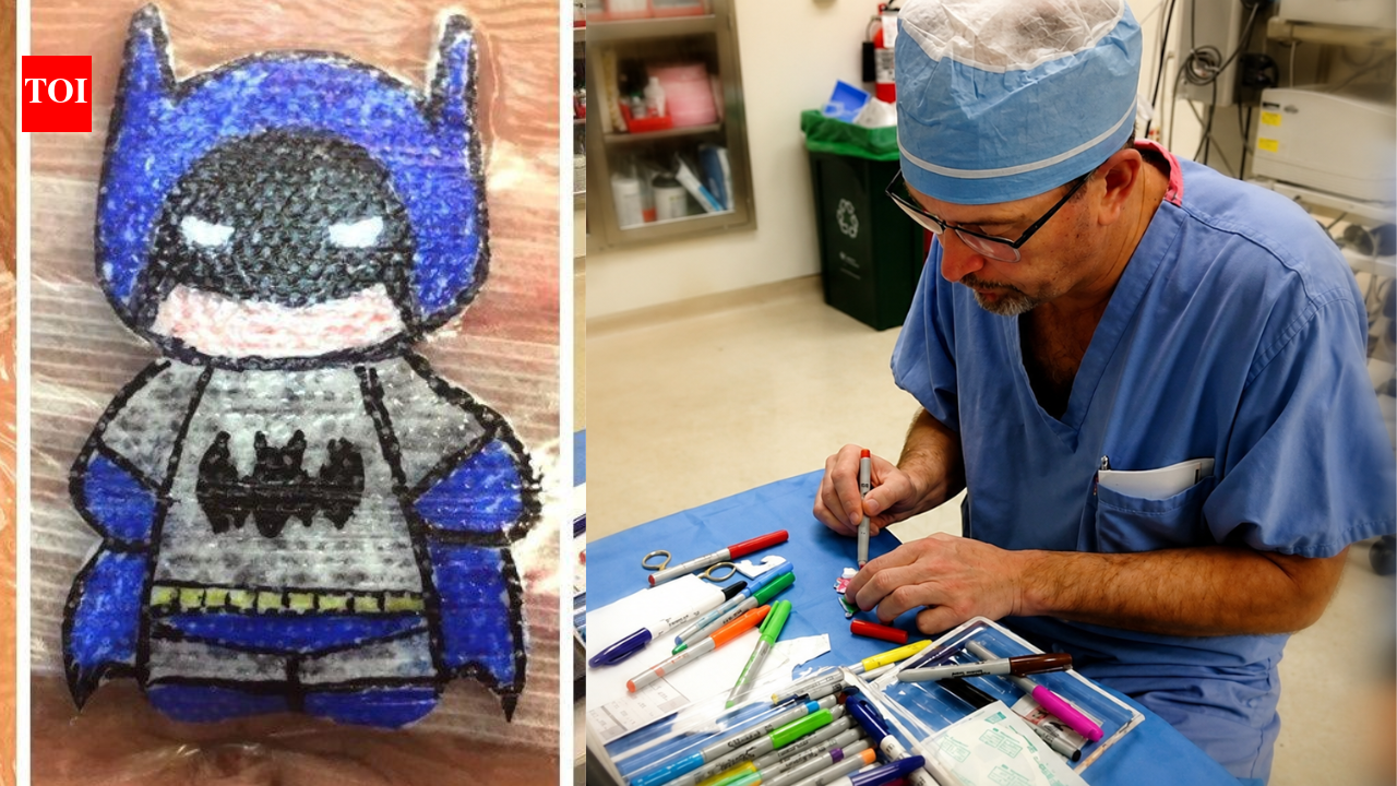 Meet Dr. Robert Parry: Ohio pediatric surgeon draws cartoons on kids’ bandages after surgery