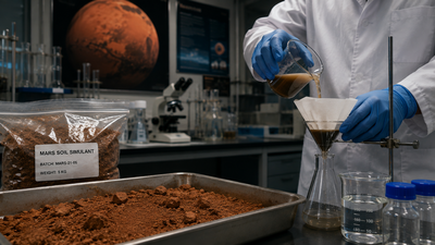 Meet Jeremiah Bents, the Minnesota student who recreated Mars soil in a lab to test whether future astronauts could clean contaminated water