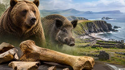 Scientists reidentify Ireland’s famous “Kerry Cow” bones as ancient bear and wild boar remains, challenging a long-held theory about how farming reached the island