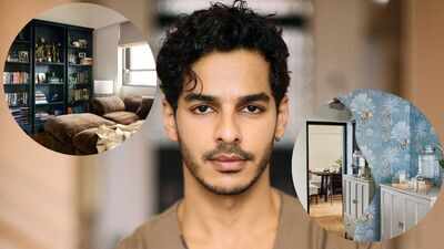 Inside Ishaan Khatter’s 3-bedroom sea-facing Bandra home with vintage Bollywood film posters, sunset views, music and personal memorabilia