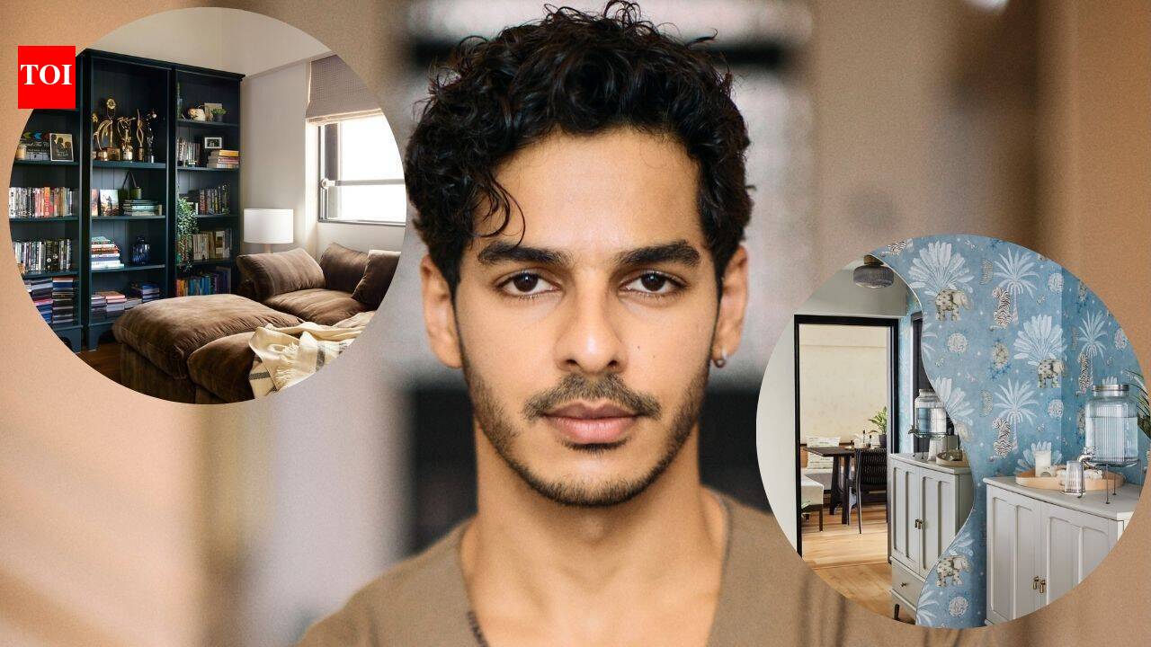 Inside Ishaan Khatter’s sea-facing Bandra home with vintage Bollywood charm