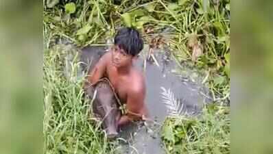 Teen battles wild boar in 2-hour tussle