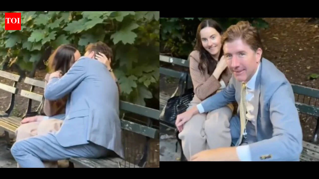 Married NYC lawyer getting fired after his video of smooching 29-year-old colleague in Central Park goes viral