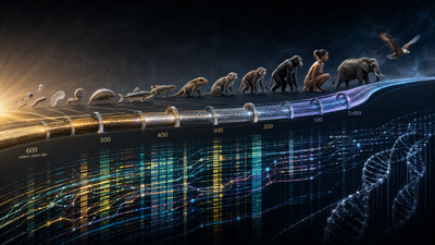 Scientists analysed thousands of animal genomes and found hidden “evolutionary highways” stretching back 600 million years