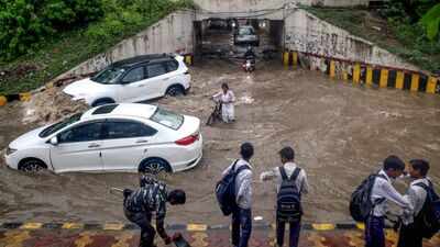 Greater Noida West residents demand urgent road repairs amid waterlogging