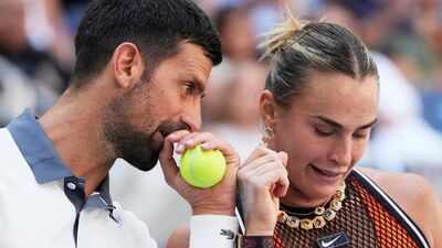 Aryna Sabalenka, Novak Djokovic knocked out in first round of US Open mixed doubles