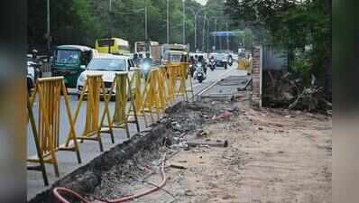 Sardar Patel Road widening stuck; IIT-junction a chicken-neck