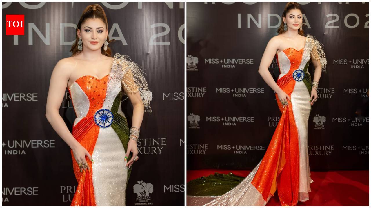 Urvashi Rautela defends Tiranga-inspired gown after backlash