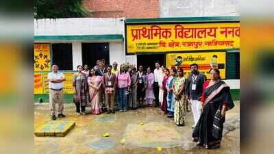Int’l delegation visits Ghaziabad to study UP’s FLN reforms under NIPUN Bharat Mission