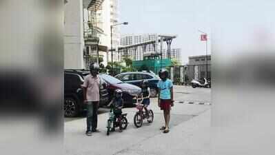 Bare rods & beams: Noida orders audit of condo after helmet protest