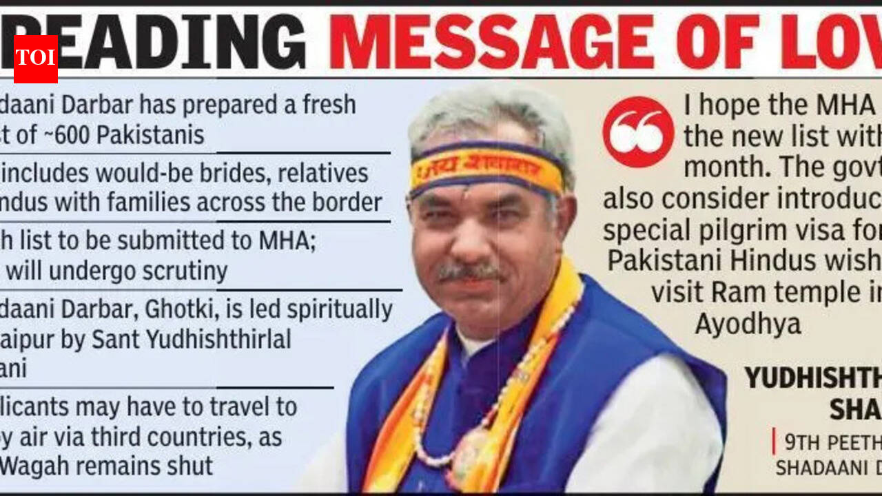 150 Brides In India, Sindh Shrine Seeks Visa For 600 Pak Citizens