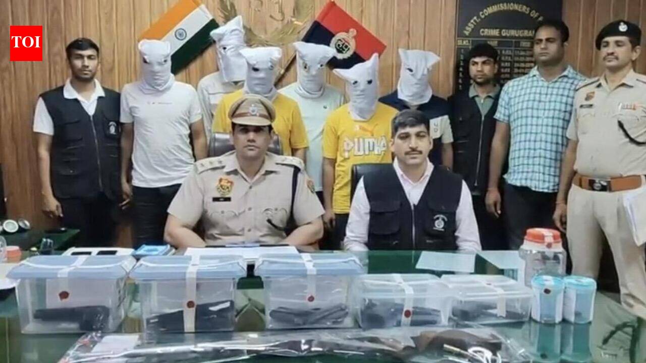 6 Godara-Nehra gang members held, Pak-linked arms trail under probe
