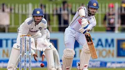 Late-order roadblock: Sonal Dinusha's 85, support from tail leave Sri Lanka 38 runs away from follow-on; India remain in control