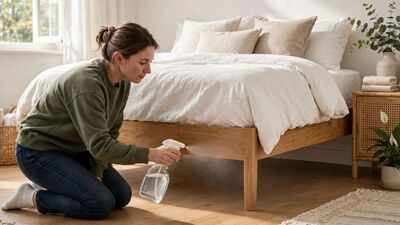 What happens when you spray white vinegar under your bed: 5 benefits of using this popular cleaning hack