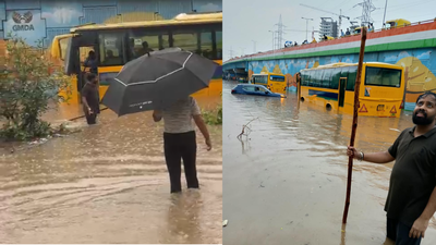 Gurgaon orders school buses to skip flooded roads