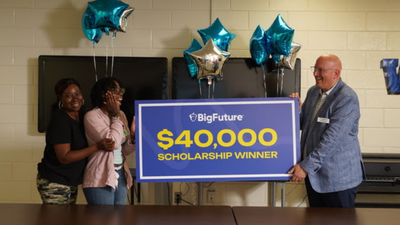 Meet Nimaya Williams, the North Carolina junior who completed free college-planning steps and became one of only two students nationwide to receive a $40,000 BigFuture scholarship