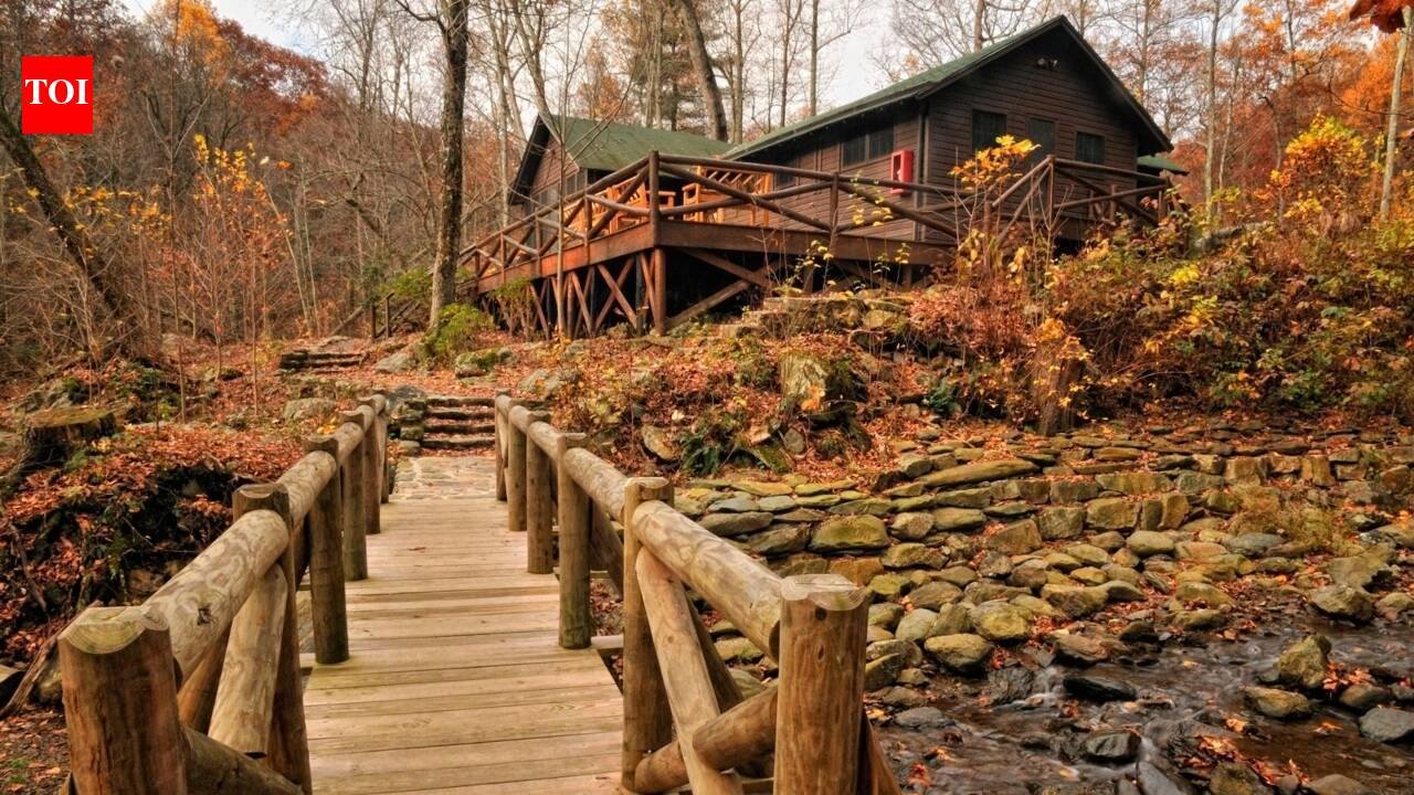 In 1933, Herbert Hoover donated Rapidan Camp to the federal government for Shenandoah National Park; today, the former presidential retreat sits less than 90 miles from Washington, DC