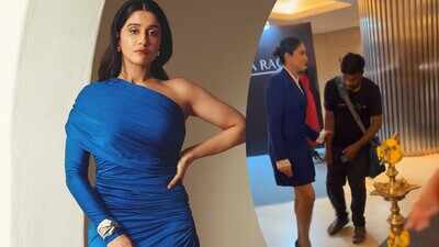 Regina Cassandra trolled over viral footwear video: ‘Mookuthi Amman 2’ actress faces backlash ahead of the film’s release