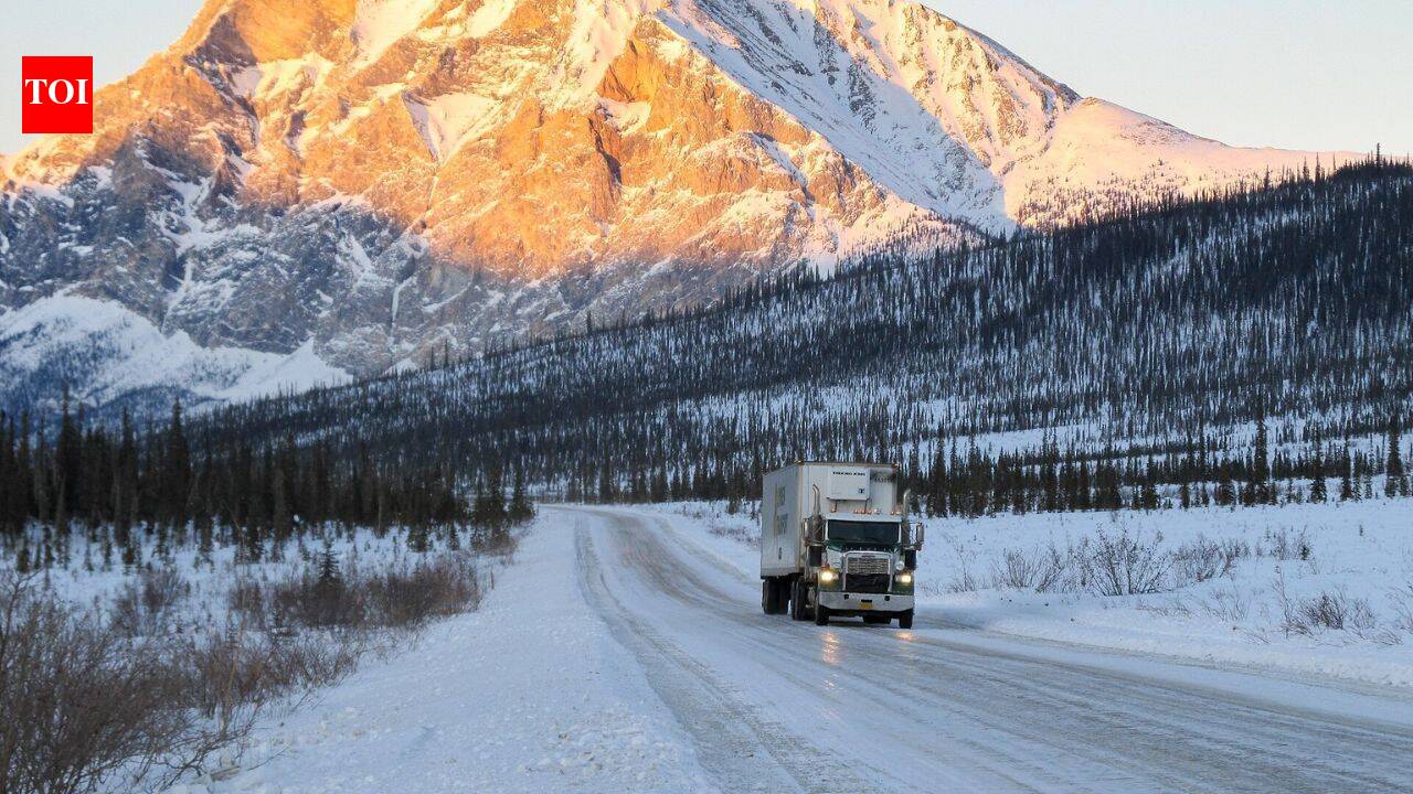 This 240-mile stretch on Dalton highway in Alaska is one of America’s remotest roadways