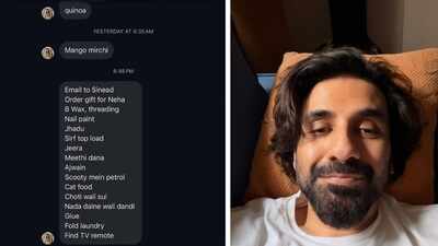 Vir Das shares hilarious DM from woman using his inbox as a to-do list