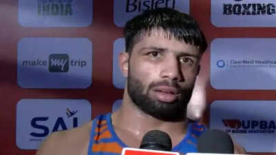 His father died young and financial hardship forced him to quit boxing and work as a school security guard; years later, Sumit Kundu survived a career-threatening injury and is now going to the Asian Games