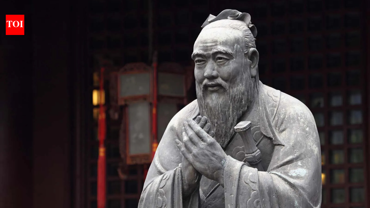 Quote of the day by Confucius: "The good man does not grieve that other people do not..."