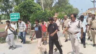 Murder accused taken through Fatehabad village to retrace crime scene