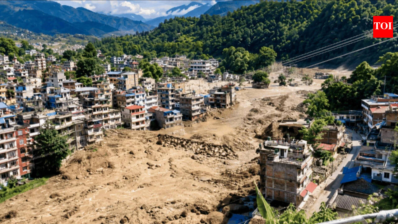 Massive Flash Floods Leave Hundreds Missing Along Nepal-Tibet Border
