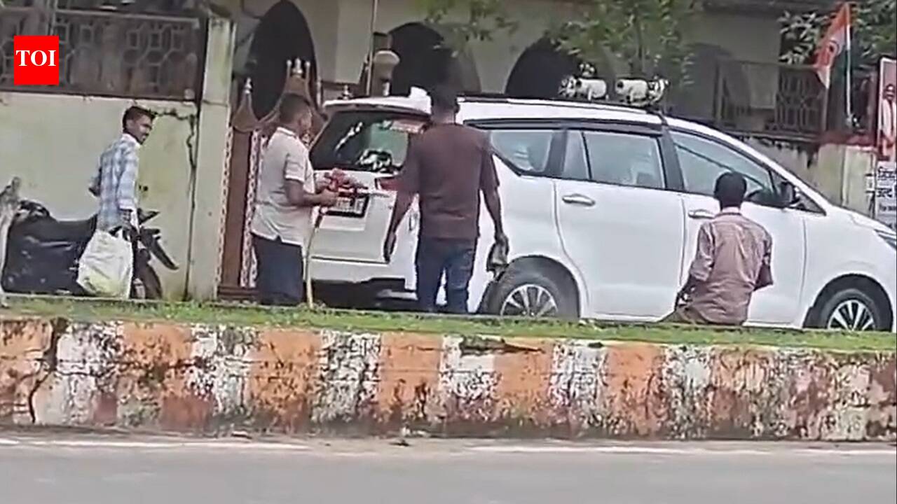 Fire tender used to wash MLA's car, video goes viral