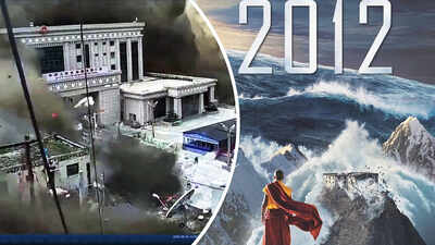 Nepal floods 'predicted' in '2012'?  Hollywood apocalyptic film scene sparks comparisons: 'Fiction has become reality'