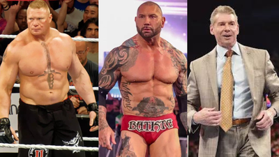 WWE's ultimate what-if! Brock Lesnar vs Batista: Two powerhouses who arrived together, became world champions and never met in the ring - The blockbuster Vince McMahon never made