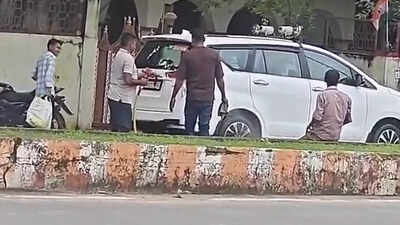 Fire tender used to wash MLA’s car, video goes viral