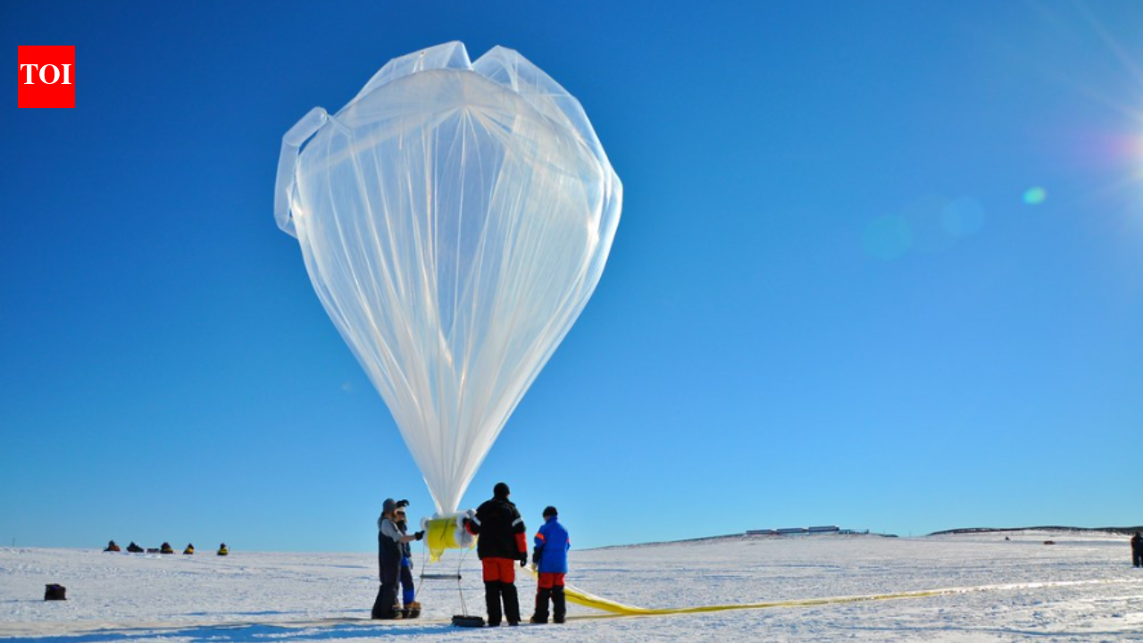 Nasa sent 20 balloons over Antarctica in 2013 to track particles from space
