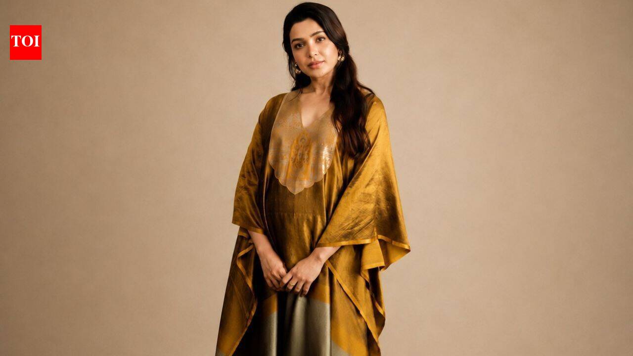 Samantha Ruth Prabhu's chic maternity style statement in Rs 54,800 kaftan
