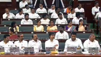 In a 1st, TN CM Vijay ditches his chair, sits with ministers in assembly