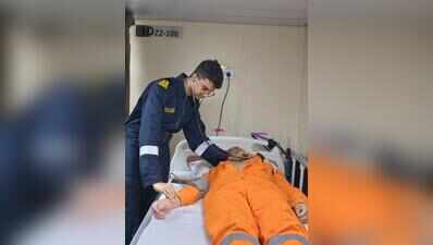 2 Chinese survivors of sunken ship handed over to their employer at Paradip