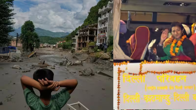 Nepal disaster: Delhi-Kathmandu bus service put on hold amid fresh flood warning