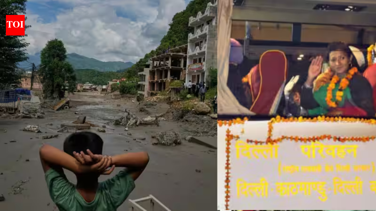 Nepal disaster: Delhi-Kathmandu bus service put on hold amid fresh flood warning