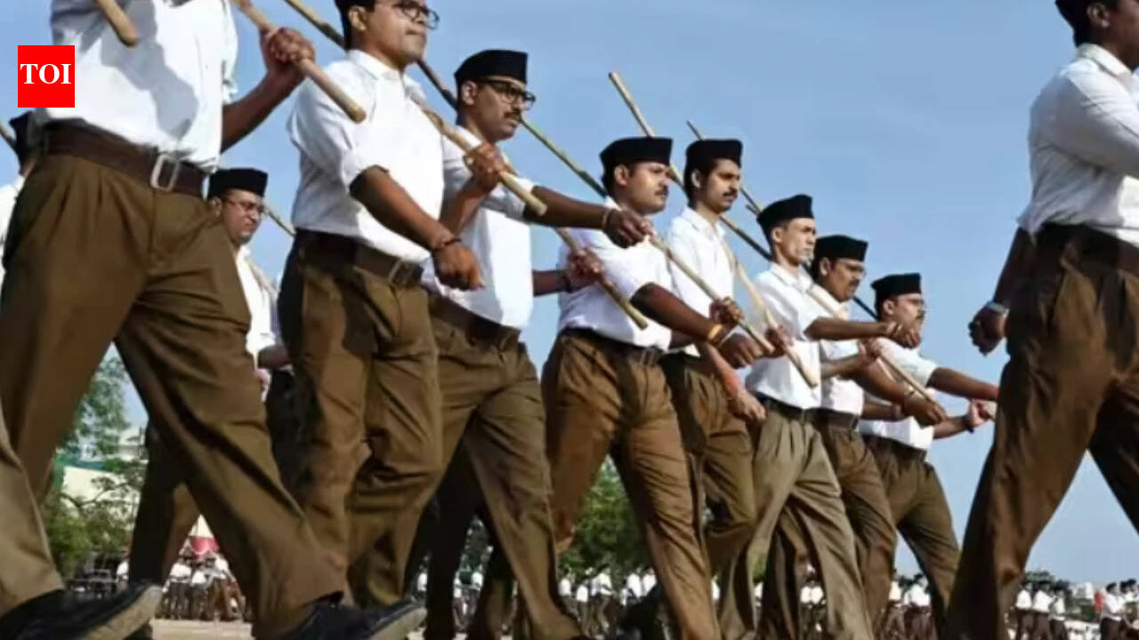 2 govt school teachers suspended for participating in RSS route marches in Karnataka