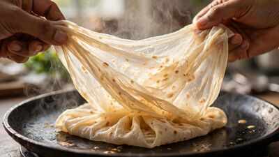 Make perfect rumali roti at home on your regular tawa: Easy tricks for soft, thin, and restaurant-style rotis