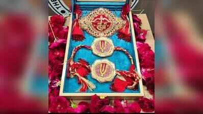 Surat Jari association sends special rakhi to Ayodhya Ram temple