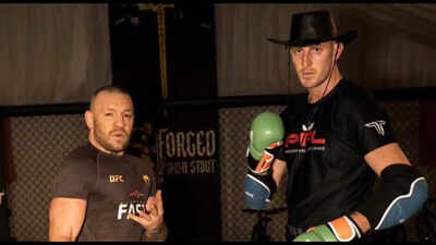'A terrifying character': 6ft 5ins Conor McGregor's monster sparring partner destroys opponent on PFL US debut