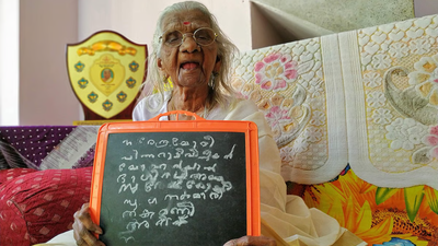 At 105, she went back to school, scored 100% in maths and won the Nari Shakti Puraskar: How Bhageerathi Amma reclaimed the education she had once been forced to give up