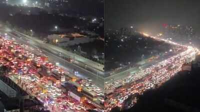 'Will spend my leave on commute': Delhi-Meerut Expressway crawls for hours as Raksha Bandhan traffic hits NCR